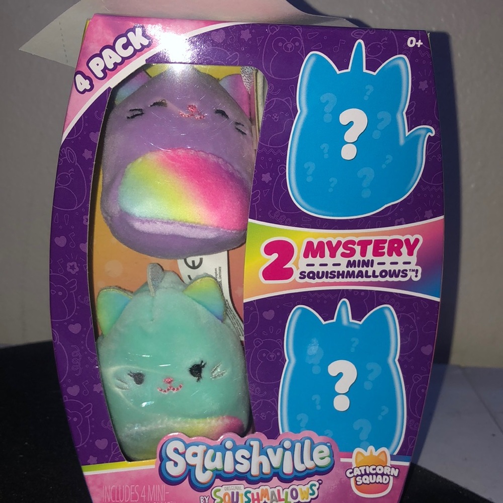 Squishmallow 4 pack